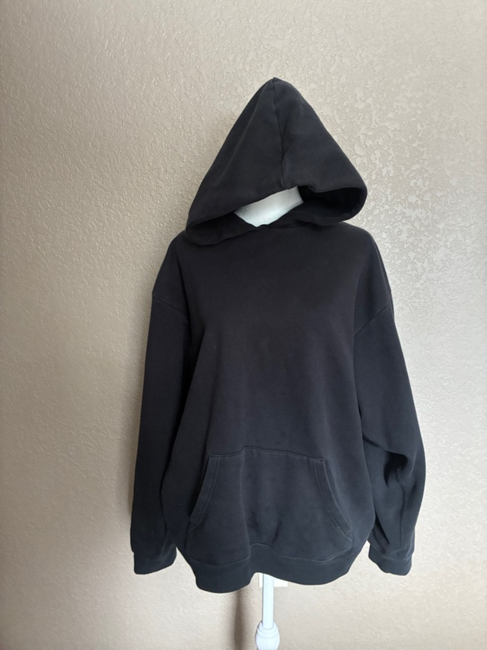 Black SKIMS hoodie